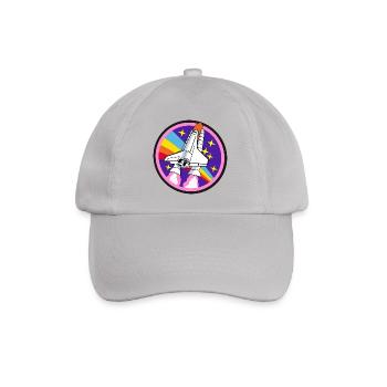 rocket - Baseball Cap - grey - Front