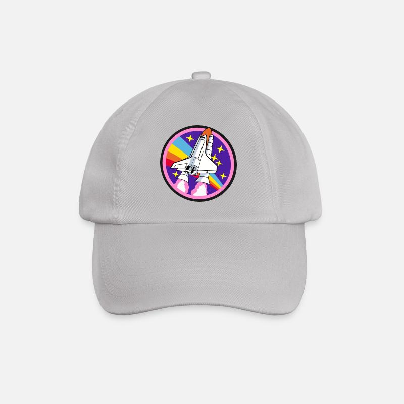 rocket - Baseball Cap - grey