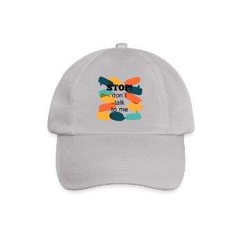 Arrêtez ! don t talk to me - Casquette classique - bruyère - Devant