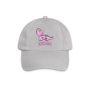 enfant drôle de dinosaure d'anniversaire cadeau Melina - Casquette classique - bruyère - Devant