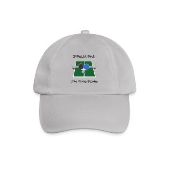 J'peux pas, j'ai ping pong - Casquette classique - bruyère - Devant