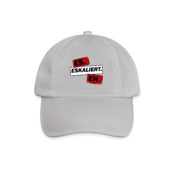 Eskalation - Baseballkappe - Grau - Vorne