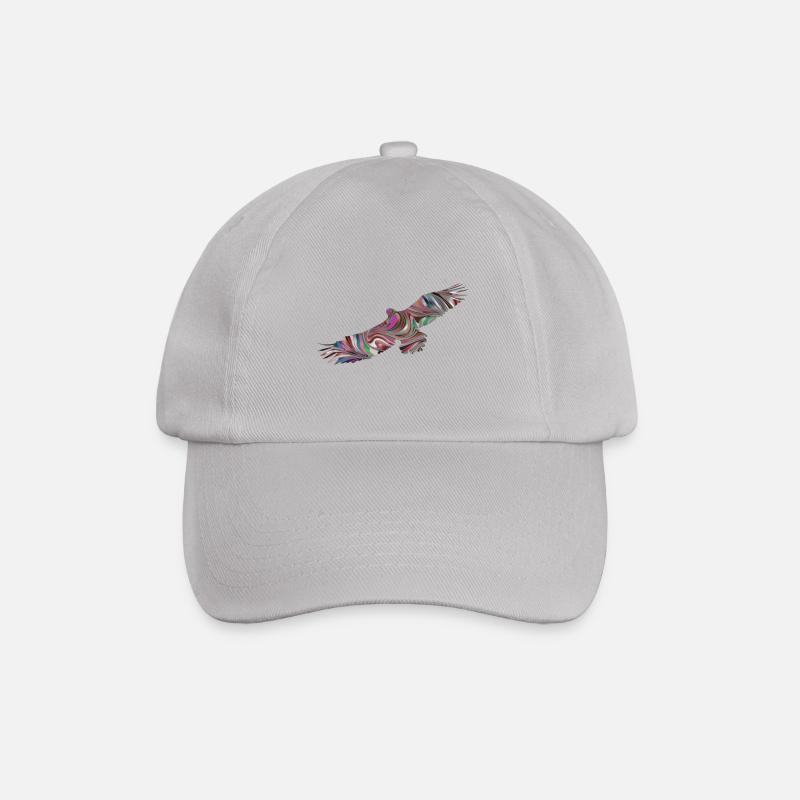 Eagle - Baseball Cap - grey