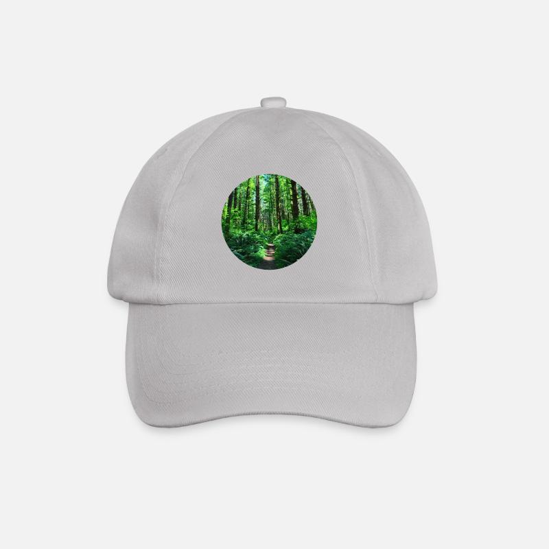 Forêts forêts arbres nature forêt verte route forêt - Casquette classique - bruyère