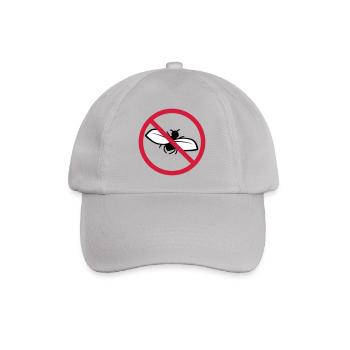 Fly Forbidden Shield - Baseball Cap - grey - Front