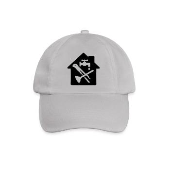 Plombier logo d’outil dans le chalet - Casquette classique - bruyère - Devant