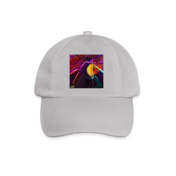 Rampant neon - Baseball Cap - grey - Front