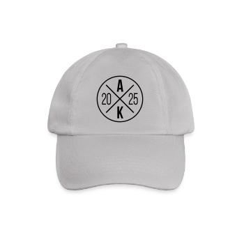 AK 2025 Kreis Emblem - Baseballkappe - Grau - Vorne
