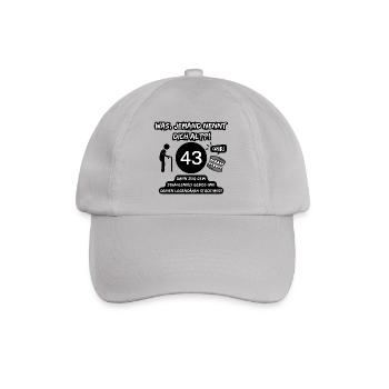 43 et légendaire : Les dents sorties, le bâton danse ! - Casquette classique - bruyère - Devant