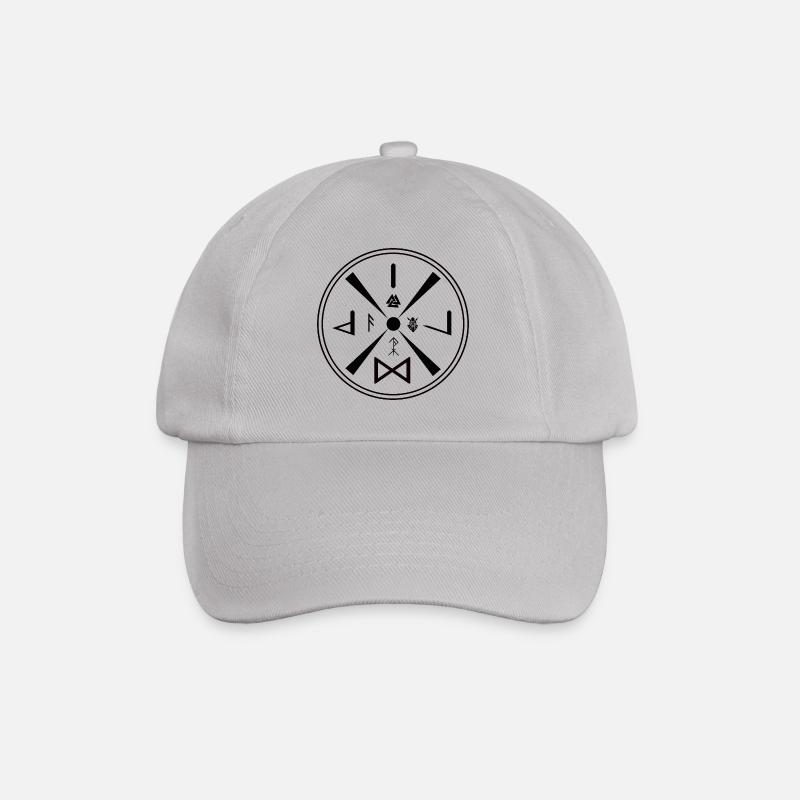 Viking Design - Baseball Cap - grey