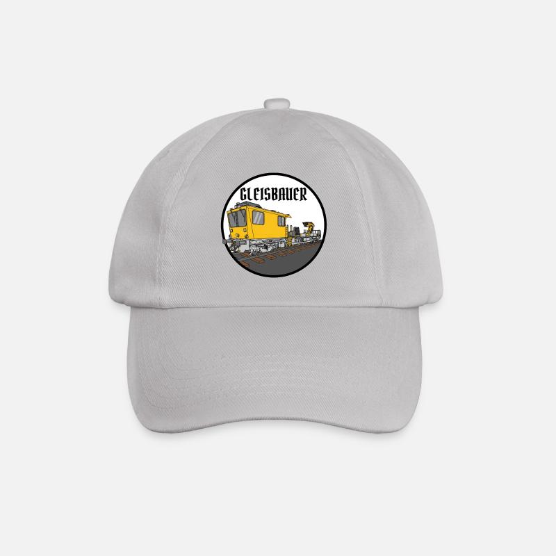 GAF Gleisarbeitsfahrzeug Gleisbauer - Baseballkappe - Grau
