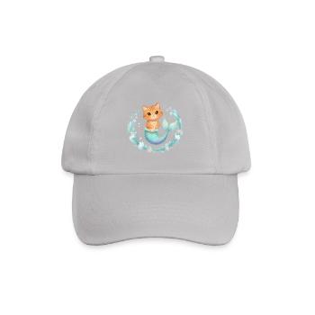 Kawaii Cats Sirène – Style fantastique mignon - Casquette classique - bruyère - Devant