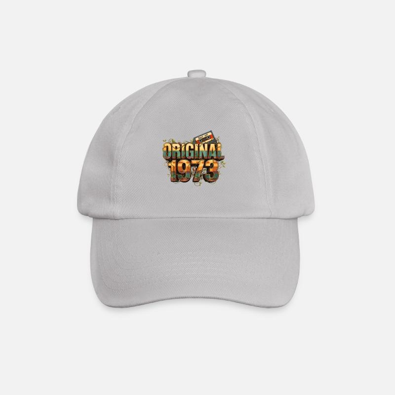 Original 1973 Retro - Baseball Cap - grey