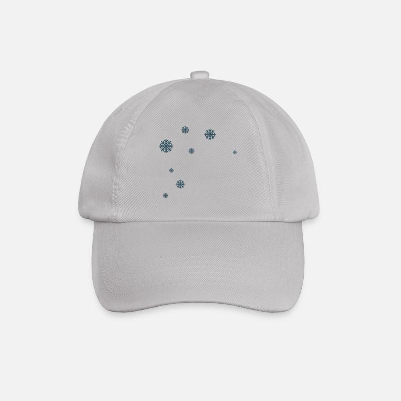 Flocons de neige - Casquette classique - bruyère