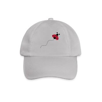 2541614 12868760 Marienkaefer - Baseballkappe - Grau - Vorne