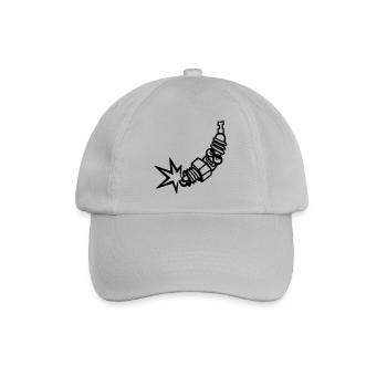 Bougie d'allumage (changement de couleur individuelle) - Casquette classique - bruyère - Devant