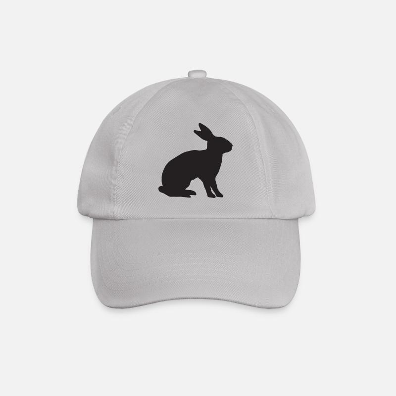 rabbit - Baseballkappe - Grau