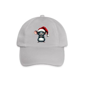 Souris du Père Noël - Casquette classique - bruyère - Devant