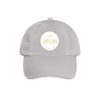 2026 Ruhestand – Minimalistischer Kreis - Baseballkappe - Grau - Vorne