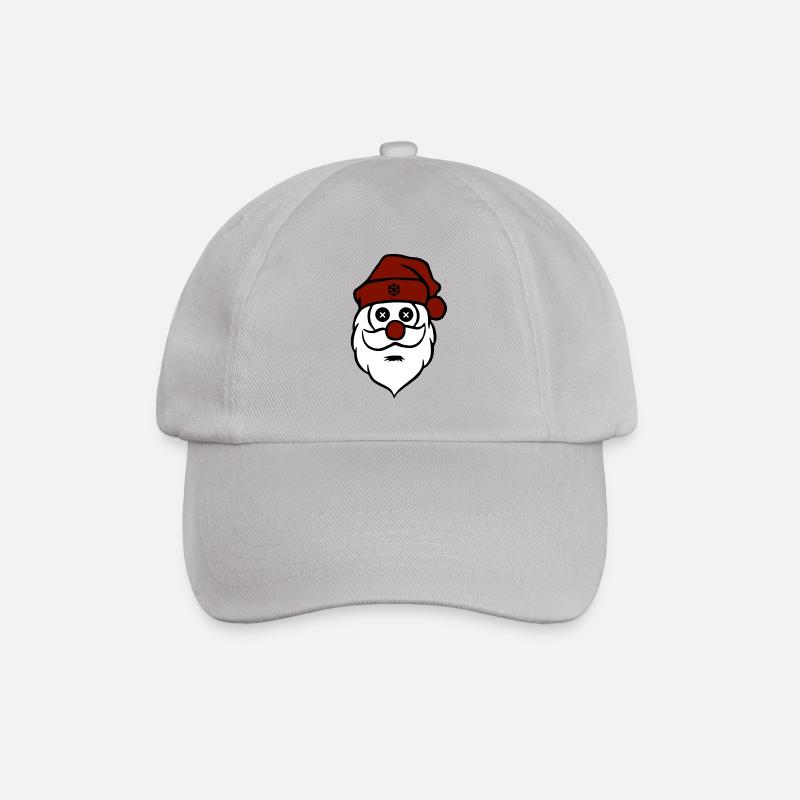 MaMei - a pretty crazy Santa! - Baseball Cap - grey