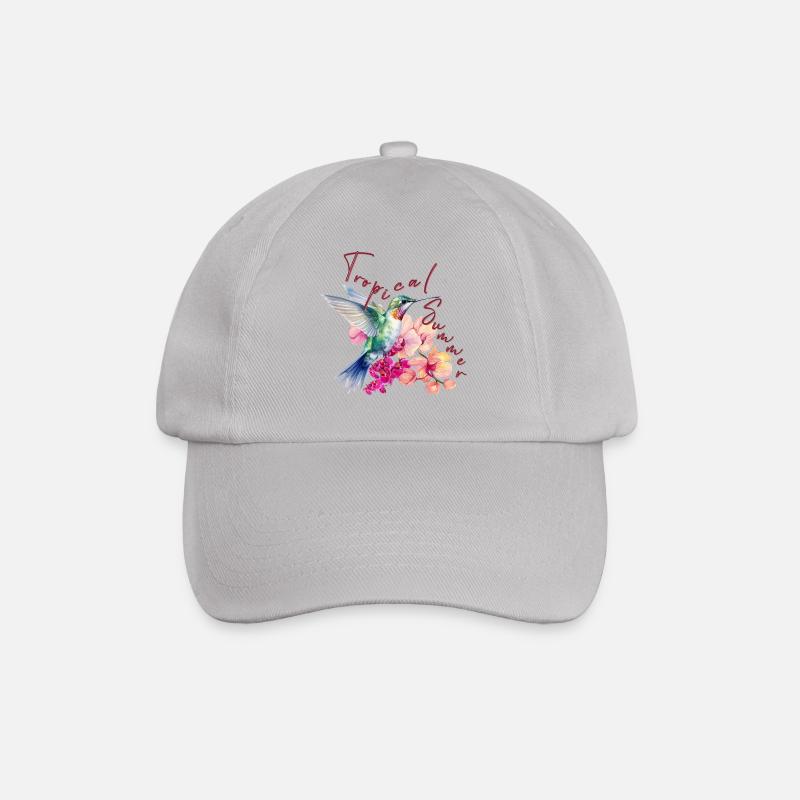 Tropical Summer - Baseballkappe - Grau