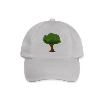 Baum / Bäume - Wald Natur Baum des Lebens - Baseballkappe - Grau - Vorne