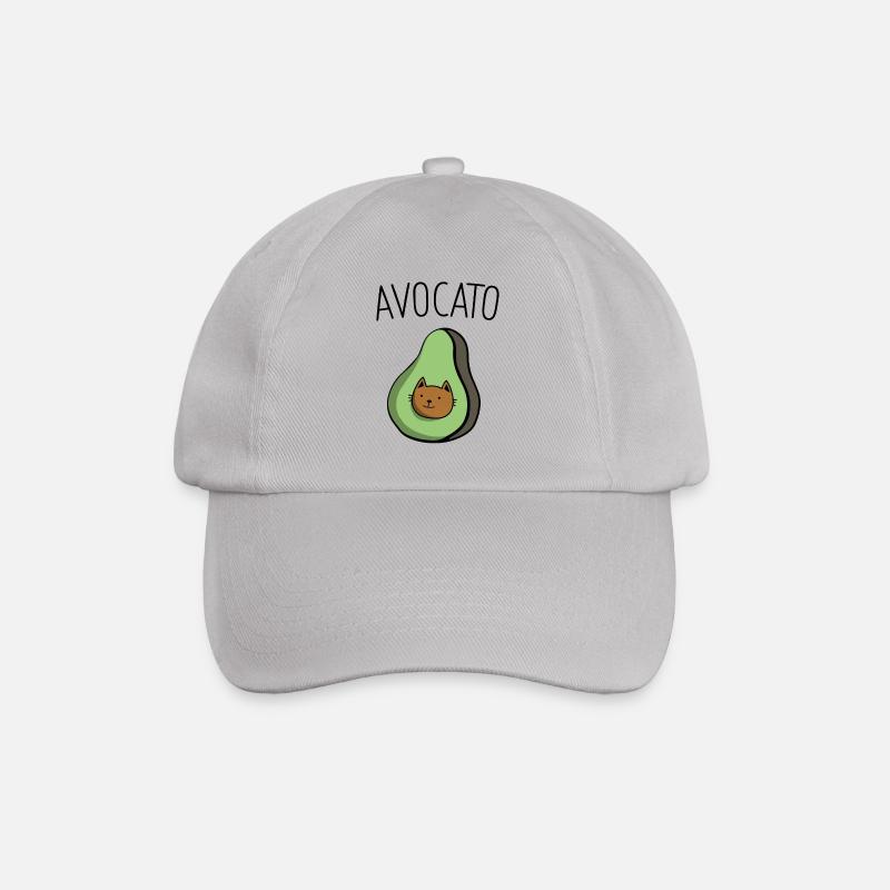 avocado - Baseball Cap - grey