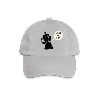 Coffee is ready - Baseball Cap - grey - Front