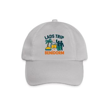 Benidorm Lads Trip – On Tour - Baseball Cap - grey - Front