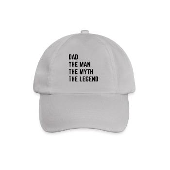Dad - Baseball Cap - grey - Front