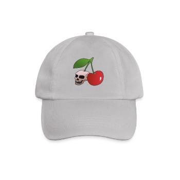 Crâne cerise - Casquette classique - bruyère - Devant