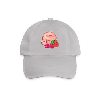 Crème glacée crème glacée crème glacée aux fraises framboise - Casquette classique - bruyère - Devant