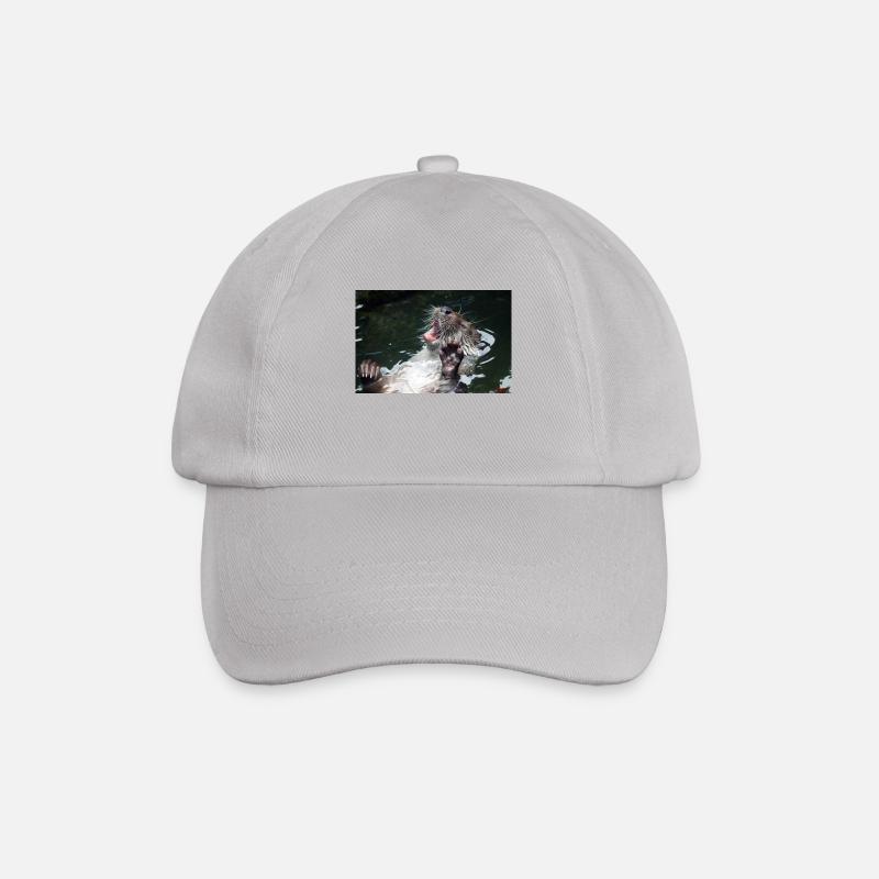 otter - Baseball Cap - grey