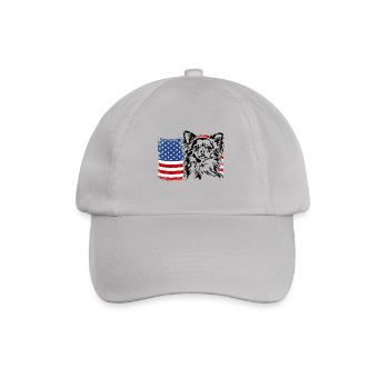 Chihuahua US Amérique Drapeau Chiens Chien Wilsigns - Casquette classique - bruyère - Devant