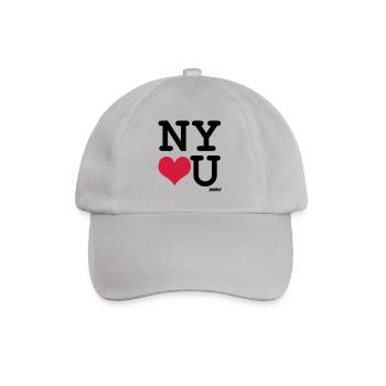 New York liebt Sie von wam - Baseballkappe - Grau - Vorne