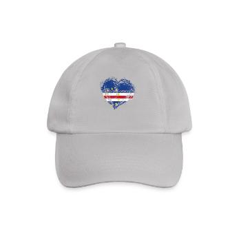 HOME ROOTS COUNTRY GIFT LOVE Cape verde - Baseballkappe - Grau - Vorne