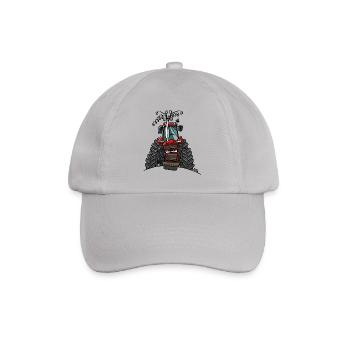 0504 Case 856XL - Baseball Cap - grey - Front