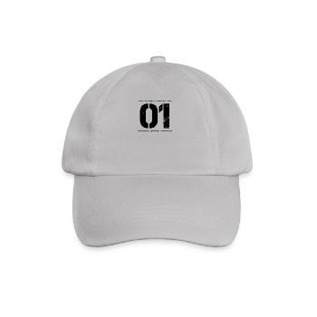 Team Verein NAME Party Crew member jga malle 01 - Baseball Cap - grey - Front