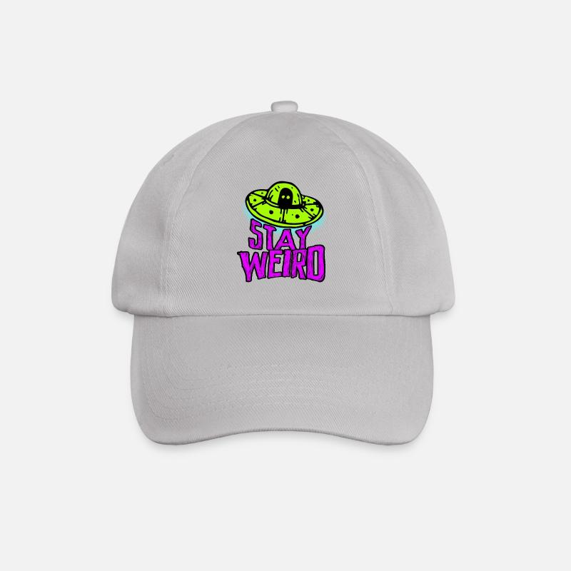Restez étrange, petit fou monstre alien d'Ufo - Casquette classique - bruyère