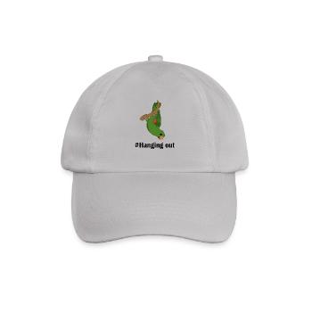 #Hanging Out - Baseballkappe - Grau - Vorne