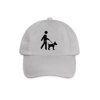 Gassi Herrchen - Baseballkappe - Grau - Vorne