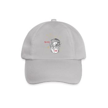 Aquarius - Baseballkappe - Grau - Vorne