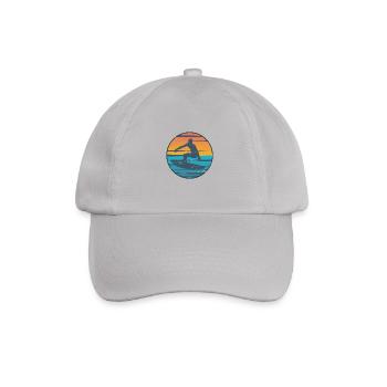 Surfeurs vintage - Surfer Retro Cadeau - Casquette classique - bruyère - Devant