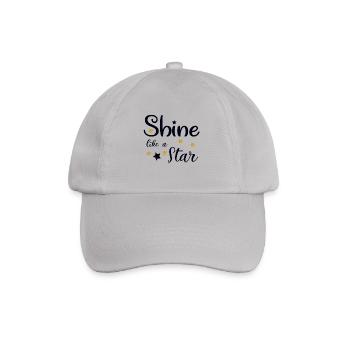 like a star - Baseball Cap - grey - Front