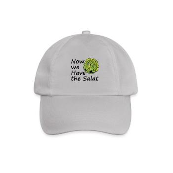 Salat Denglisch Gemüse Lustige Geschenkidee - Baseballkappe - Grau - Vorne