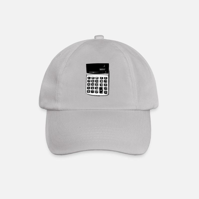 Calculator Nostalgia - Baseball Cap - grey