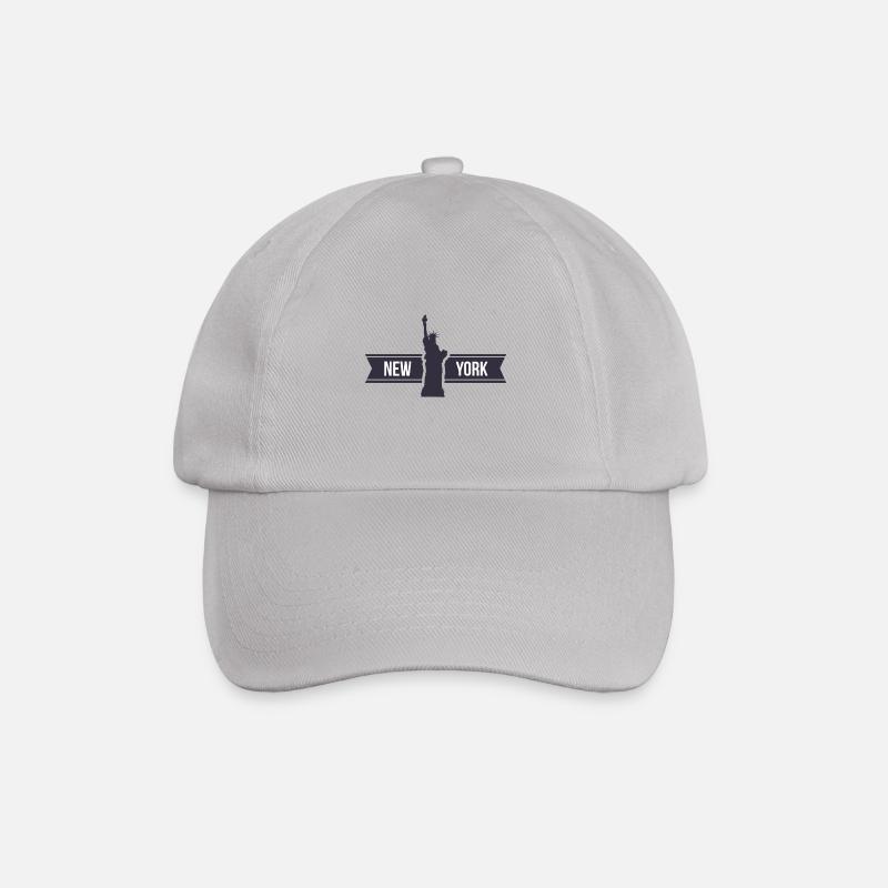 New York - Baseballkappe - Grau