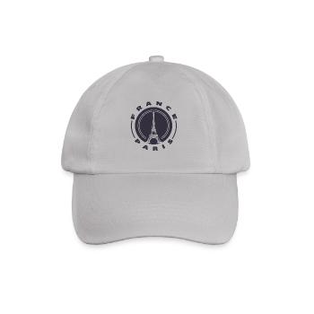Eiffel Tower Paris - Baseball Cap - grey - Front