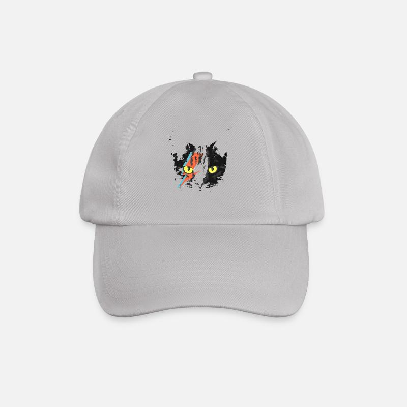 Chat chaton miaou noir mignon idée cadeau - Casquette classique - bruyère