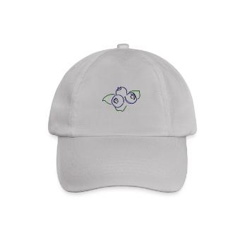Heidelbeeren - Baseballkappe - Grau - Vorne